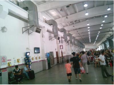  廣州東站汽車客運站環?？照{降溫案例